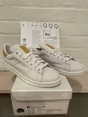Adidas Stan Smith Super 999 Noble Metals Sneakers White/Gold Men's 8.5
