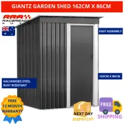 Garden Shed Outdoor Storage Sheds 162 x 86cm Tool Workshop Cabin Metal House