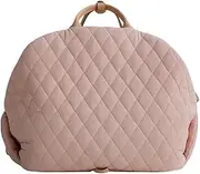 Style Casual Fashion Luxury Pet Dog Cat Carrying Tote Bag Dog Car Carrier Booster Seat Pet Carriers(Light Grey,Small)