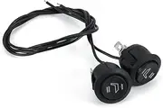 Heated Seat Switch, Universal 12V 3 Pins Car Seat Heater Switch Round High Low Off Control Seat Switch for Car SUV Truck Boat Motorcycle Motorbike