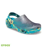 在飛比找蝦皮商城優惠-Crocs 卡駱馳(中性鞋)-半透明大理石印花經典克駱格-2