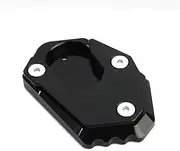 FUSHENGLI Compatible With Z900/800/650/300/250/Z900RS NINJA 400 650 ER6N ER6F Kickstand Foot Side Pad Support Plate Auxiliary Accessorie(Black)