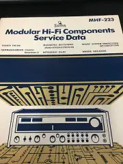 MHF-223 SAMS HI-FI SERVICE MANUAL FISHER MAGNAVOX SHARP HARMAN MITSUBISHI NOS