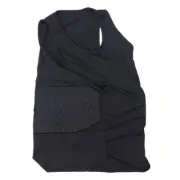 1X(Men's Rib Protector Padded Vest Compression Shirt Training Vest with 3-Pad fo