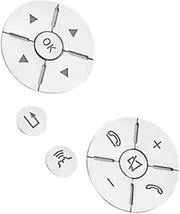 LUMIXE Car Cruise Control Button, for S-Class, for W221, for GLK, for X204 2008 2009 2010 2011 2012 Car Multifunction Steering Wheel Switch Button Trim Cover Car Steering Wheel Switch Button