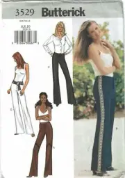 Butterick Sewing Pattern 3529 Misses Pants Petite Size 6-10