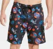 NWT Mens Space Jam Pajama Pants Shorts Lounge Sleep Tune Squad New Legacy M L XL