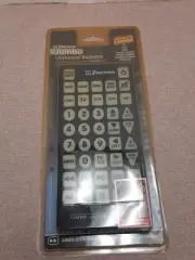 Emerson Jumbo Universal Remote Control 8 Devices Brand New Sealed