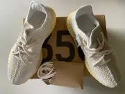 NEW Adidas Yeezy Boost 350 V2 FZ5246 NATURAL Kanye West Mens 9.5 Shoes WHT/BEIGE