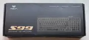 AULA S99 GAMING KEYBOARD TRI-MODE BLUETOOTH 2.4GHZ USB-C Gaming PURPLE - NEW