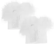 [BESTYASH] Fluffy Wrist Cuffs Faux Fur Plush Cuffs Arm Sleeves Women Winter Warm Faux Fur Gloves