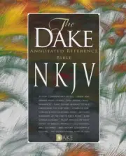NKJV Dake Annotated Reference Bible-Burgundy Bonded Leather WAS $109.00 NOW $98.