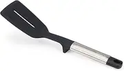 Joseph Joseph Elevate Silicone Slotted Turner, BPA Free, Heat Resistant Non Stick Kitchen Utensil, Weighted Stainless Steel Handle