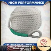 Twisted Anchor Rope 1/2"x200' Feet Three Strand Nylon Braided Boat Line Dockline