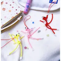 在飛比找蝦皮購物優惠-【POPOLO】串珠珠吊飾錢包手機配件 手作handmade