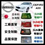 SUN隼SCC 日產 NISSAN CEFIRO V6 2.0 3.0 A33 來令片 車用 煞車皮 前碟 後碟