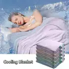 Cooling Blanket Comfort Absorbs Body Heat Keep Cool Lightweight Summer Blanket