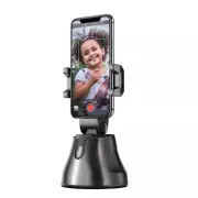 Portable All-in-one Smart Selfie Stick, 360° Gimbal Stabilizer Selfie Tripod Rot