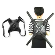 Mutant Deadpool Cosplay Strap Sword Back Holder Black Bag Holster Fashion