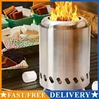 Smokeless Tabletop Fire Pit Portable Mini Stove for Camping Outdoor & Patio AU