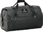 IRON JIA'S Motorcycle Bag Luggage Roll Waterproof Motorcycle Tail Bag Saddle Bag Travel Bag with Roll-Sealed Shoulder Straps Suitable for Motorcycle Cycling Camping Water Sports 30L