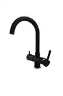 Black Drinking Water Faucet Sink Mixer Supply 3 Way Kitchen Tap RO Filter Tap