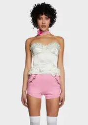 [Sugar Thrillz] Love Letters Corset Top