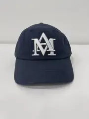 Atmos Strapback Dad Hat Cap Adjustable Blue