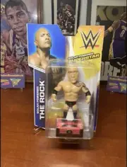 WWE SOLAR POWERED SUPERSTAR THE ROCK Superstar Series 2015 Dwayne Johnson Bobble