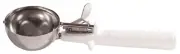 Ice Cream Disher, Size 6, One-piece Hdl, White (12 Each)