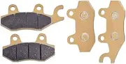 Motor Bike Front Rear Brake Pads For Z400 ABS Z 400 2018-21 EX Ninja 400 EX400 EX400G ABS 2017 2018 2019 2020 2021 KRT(Front and Rear)