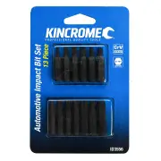 Kincrome ID3556 - Automotive Impact Bit Set 5/16" Drive 13 Piece