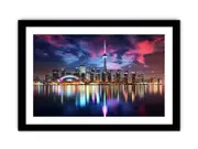 Toronto Artwork Art Framed print