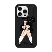iPhone 16 Pro Impact Ring Stand Case MagSafe Compatible Cindy by Mel Stringer