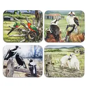 4pc Ashdene A Country Life 11x9.7cm Drink Coaster Table/Desk Surface Protector