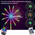 1.5W/1M LED Firework Strip Lights RGB Color Music Sync Remote Control DIY Decor