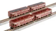 Broadway Limited 7439 N Scale WM ARA 70-Ton Quad Hopper Fantasy Paint Scheme (4)