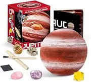 Kaper Kidz Planet XPLORE Jupiter DIG KIT: Dig and Discover Space Excavation Science Kit for Kids