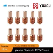 10pcsfits for Miller ICE40C ICE-50C ICE-55C 192047 plasma torch Electrode