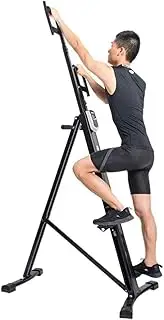 Vertical Climber Machine, Home Gym Exercise Folding Climbing Machine,Indoor Exercise Machine, Fitness Stepper for Whole