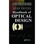 HANDBOOK OF OPTICAL DESIGN