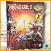 UNBELIEVABLY RARE FIRST PRINT SEALED IN BIG BOX Dragon's Lair 2: Time Warp (PC)