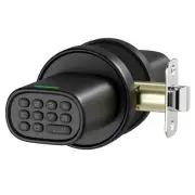 Door Lock Knob with Keypad Keyless Entry Door Knob Electric Coded Indoor Door...