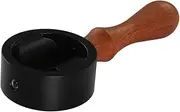 WeiLaiKeQi Steam Lever Aluminium Replacement Steam Rotary Button Lever for 878 Coffee Machine, Black