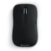Verbatim Commuter Series Wireless/Bluetooth Optical Portable Mouse Matte Black