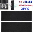 2X Carbon Rangehood Grease Filter For SMEG OMEGA Range Hood 480 x 160mm x 10mm.