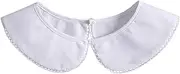 [STKARCV] White Fake Collars Shawl for Women Shirt Necklace Choker Flase Collar Shawl Dress