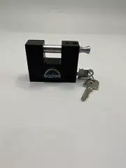 Squire Container Padlock - WS75 - Hardened Steel Block Lock - CEN 4 Rated -...