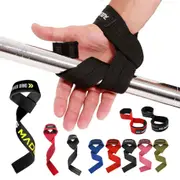 Pair of Anti Slip Weightlifting Straps For Strength Training Deadlifts Crossfit Wrist Support