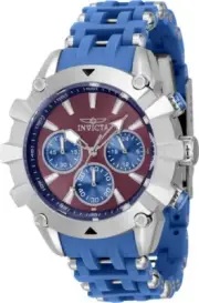 Invicta Sea Spider 43441 Quartz 42Mm Blue Poly/Stainless Chrono Unisex Watch